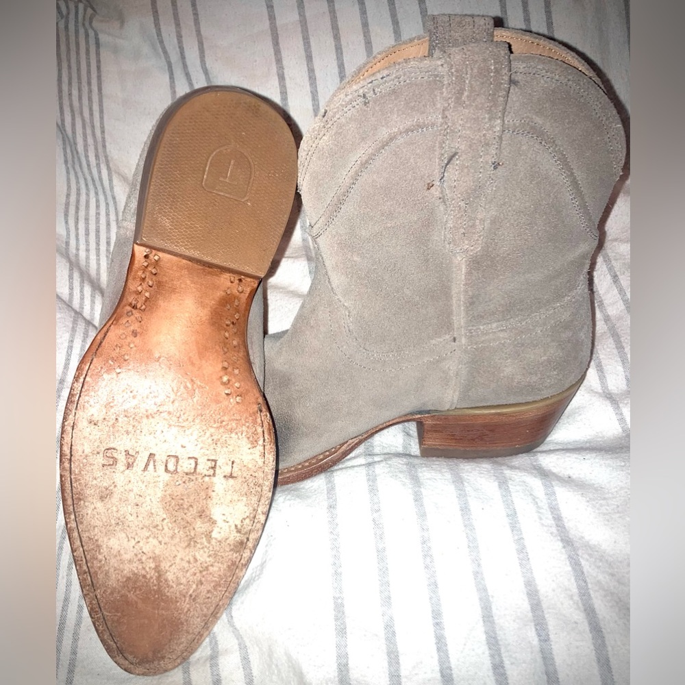 Tecova nubuck riding boots western boho size 9
